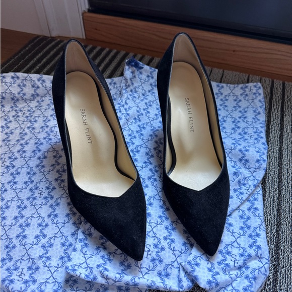 Sarah Flint Shoes - Sarah Flint Perfect Pump 85 Black Suede 39